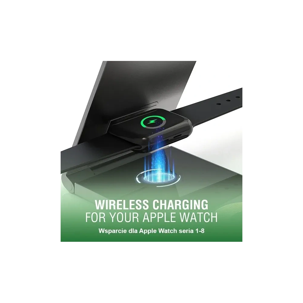 Ładowarka bezprzewodowa 4smarts UltiMag TriFold Lucid 15W