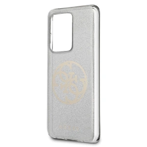 Kup Etui Guess GUHCS69PCUGLLG Samsung Galaxy S20 Ultra jasnoszary/light grey hard case Glitter 4G Circle Logo - GUE365GRY - {ean13} - Sklep Home Screen