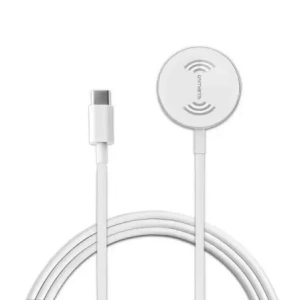 Kup 4smarts VoltBeam Mini kabelloses Ladegerät für Apple Watch 1-8/SE mit 1m USB-C 2.5W Kabel weiß - 4SMR25 - {ean13} - Sklep Home Screen