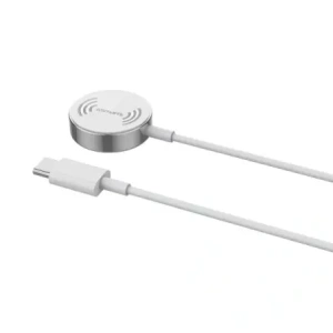 Kup Ładowarka bezprzewodowa 4smarts VoltBeam Mini do Apple Watch 1-8/SE z kablem 1m USB-C 2.5W biały/white - 4SMR25 - {ean13} - Sklep Home Screen
