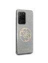 Kup Etui Guess GUHCS69PCUGLLG Samsung Galaxy S20 Ultra jasnoszary/light grey hard case Glitter 4G Circle Logo - GUE365GRY - {ean13} - Sklep Home Screen