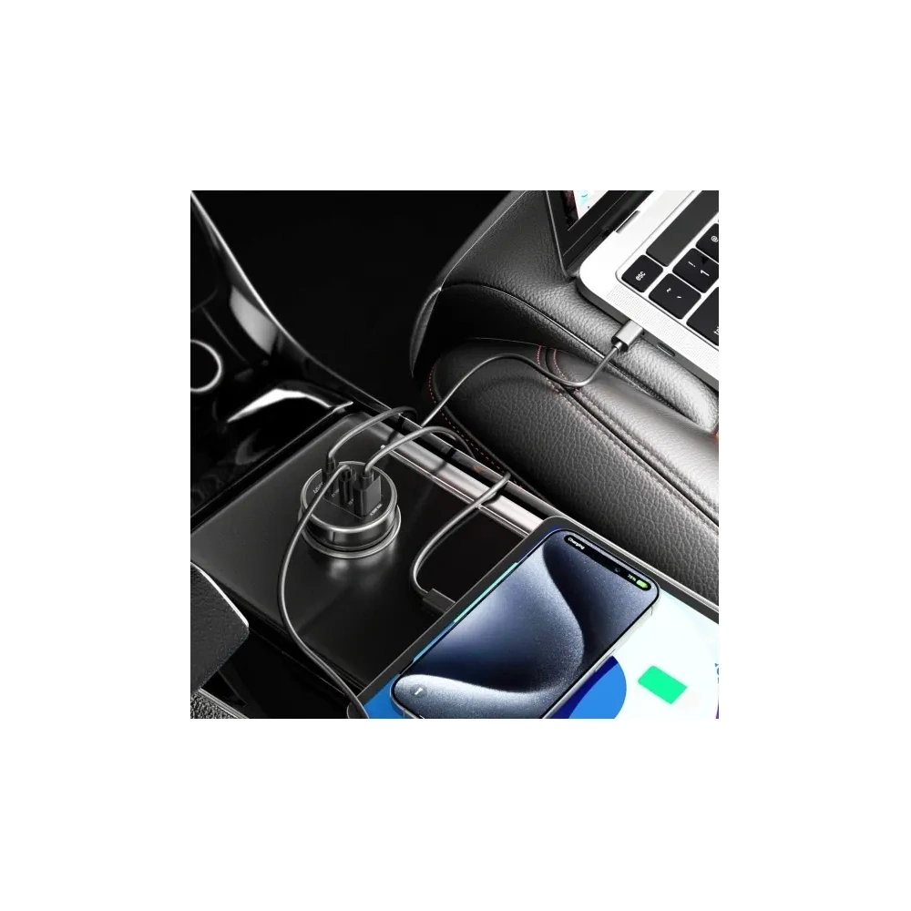 Ładowarka samochodowa 4smarts VoltRoad Ultimate 160W czarny/black