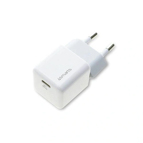 Buy 4smarts mains charger + MFI cable VoltPlug PD 30W GaN USB-C/Lightning 1.5m white - 4SMR27 - {ean13} - Home Screen Store Europe