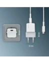 Buy 4smarts mains charger + MFI cable VoltPlug PD 30W GaN USB-C/Lightning 1.5m white - 4SMR27 - {ean13} - Home Screen Store Europe