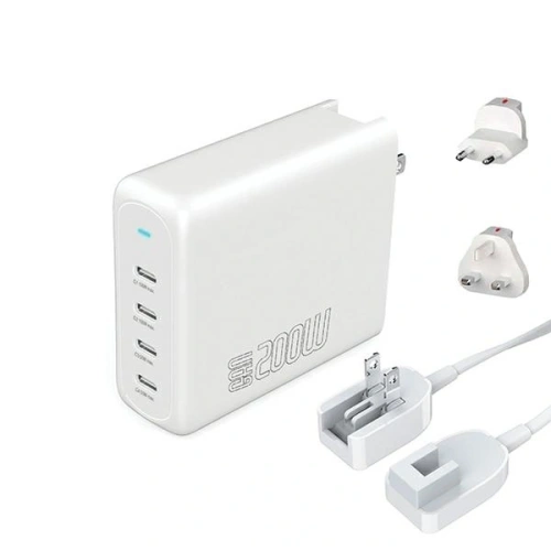 Buy 4smarts 200W GaN Flex Pro 4xUSB-C mains charger white - 4SMR28 - {ean13} - Home Screen Store Europe