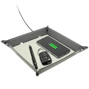 Buy 4smarts Organizer with inductive charger 15W grey cream/grey creme - 4SMR29 - {ean13} - Home Screen Store Europe