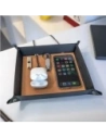 Kup Organizer s indukční nabíječkou 4smarts 15W šedobéžový/grey creme - 4SMR29 - {ean13} - Sklep Home Screen