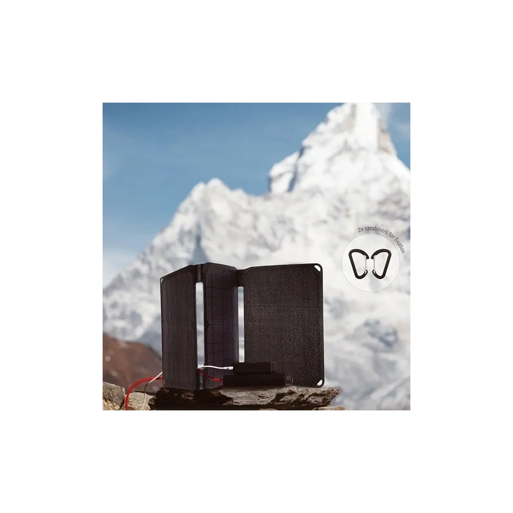 Panel słoneczny 4smarts VoltSolar 20W 2xUSB-A Black