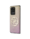 Kup Etui Guess GUHCS69PCUGLPGG Samsung Galaxy S20 Ultra różowo-złoty/gold pink hard case Glitter Gradient 4G Circle - GUE366RS - {ean13} - Sklep Home Screen