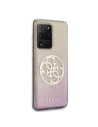 Kup Etui Guess GUHCS69PCUGLPGG Samsung Galaxy S20 Ultra różowo-złoty/gold pink hard case Glitter Gradient 4G Circle - GUE366RS - {ean13} - Sklep Home Screen