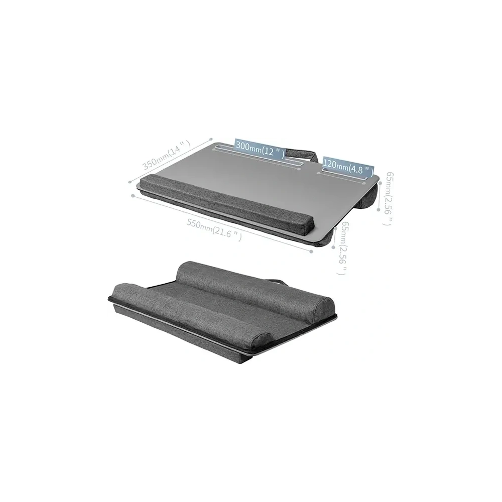 Poduszka pod laptop 4smarts ErgoFix WorkPillow grey