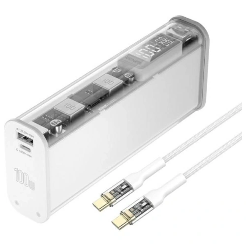 Kup Powerbank 4smarts Lucid Block 20000mAh 100W biały/white - 4SMR37 - {ean13} - Sklep Home Screen