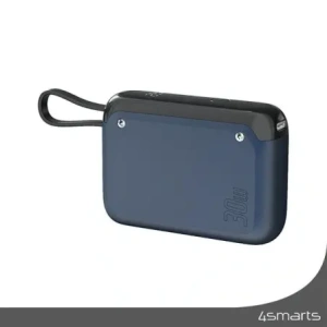 Kup 4smarts Pocket 10000mAh 30W Powerbank mit 15cm USB-C Kabel in Space Blue - 4SMR38 - {ean13} - Sklep Home Screen