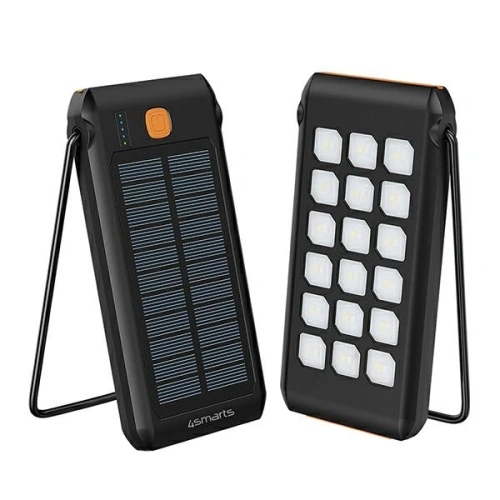Kup 4smarts TitanPack Flex 10000mAh napelemes powerbank fekete/narancs - 4SMR39 - {ean13} - Sklep Home Screen