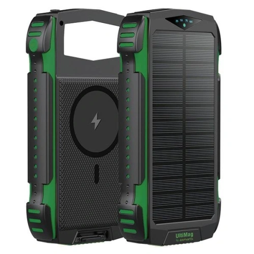 Kup 4smarts TitanPack Rugged UltiMag 20000mAh napelemes powerbank zöld - 4SMR40 - {ean13} - Sklep Home Screen