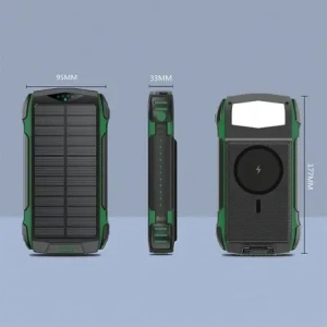 Kup Solární powerbanka 4smarts TitanPack Rugged UltiMag 20000mAh zelená/green - 4SMR40 - {ean13} - Sklep Home Screen