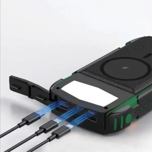 Kup Powerbank solarny 4smarts TitanPack Rugged UltiMag 20000mAh zielony/green - 4SMR40 - {ean13} - Sklep Home Screen