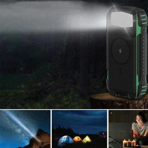 Kup 4smarts TitanPack Rugged UltiMag 20000mAh napelemes powerbank zöld - 4SMR40 - {ean13} - Sklep Home Screen