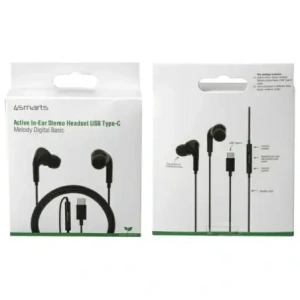 Kup 4smarts Melody Digital Basic USB-C In-Ear Kopfhörer mit D/A-Wandler schwarz - 4SMR44 - {ean13} - Sklep Home Screen