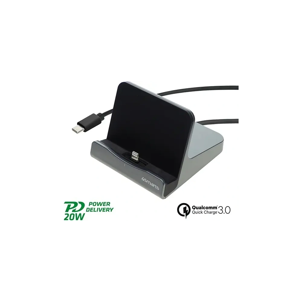 Stacja dokująca do tabletów 4smarts VoltDock Lightning 20W Gunmetal