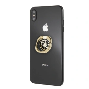 Kup Uchwyt na palec Guess Ring stand GURSEQGBK złoto-czarny /gold & black 4G - GUE370GLDBLK - {ean13} - Sklep Home Screen