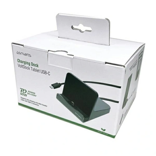 Kup Stacja dokująca do tabletów 4smarts VoltDock USB-C 60W Gunmetal - 4SMR47 - {ean13} - Sklep Home Screen