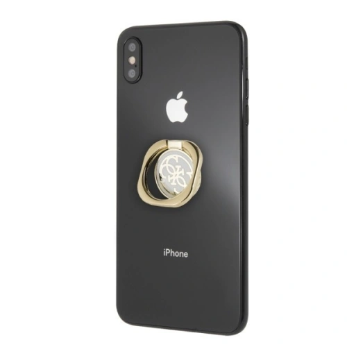 Kup Uchwyt na palec Guess Ring stand GURSEQGWH zlatá-bílá /gold & white 4G - GUE371GLDWHT - {ean13} - Sklep Home Screen