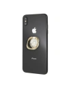 Uchwyt pe deget Guess Ring stand GURSEQGWH aur- alb /gold & white 4G