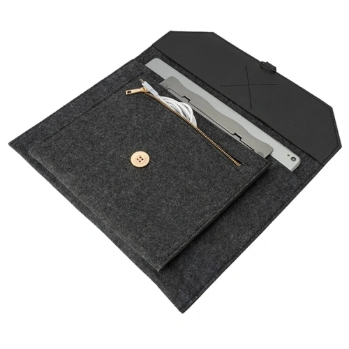 Kup 4smarts Tasche mit Laptop-/Tablet-Ständerfunktion FoldStand ErgoFix 13' grau/grau - 4SMR54 - {ean13} - Sklep Home Screen