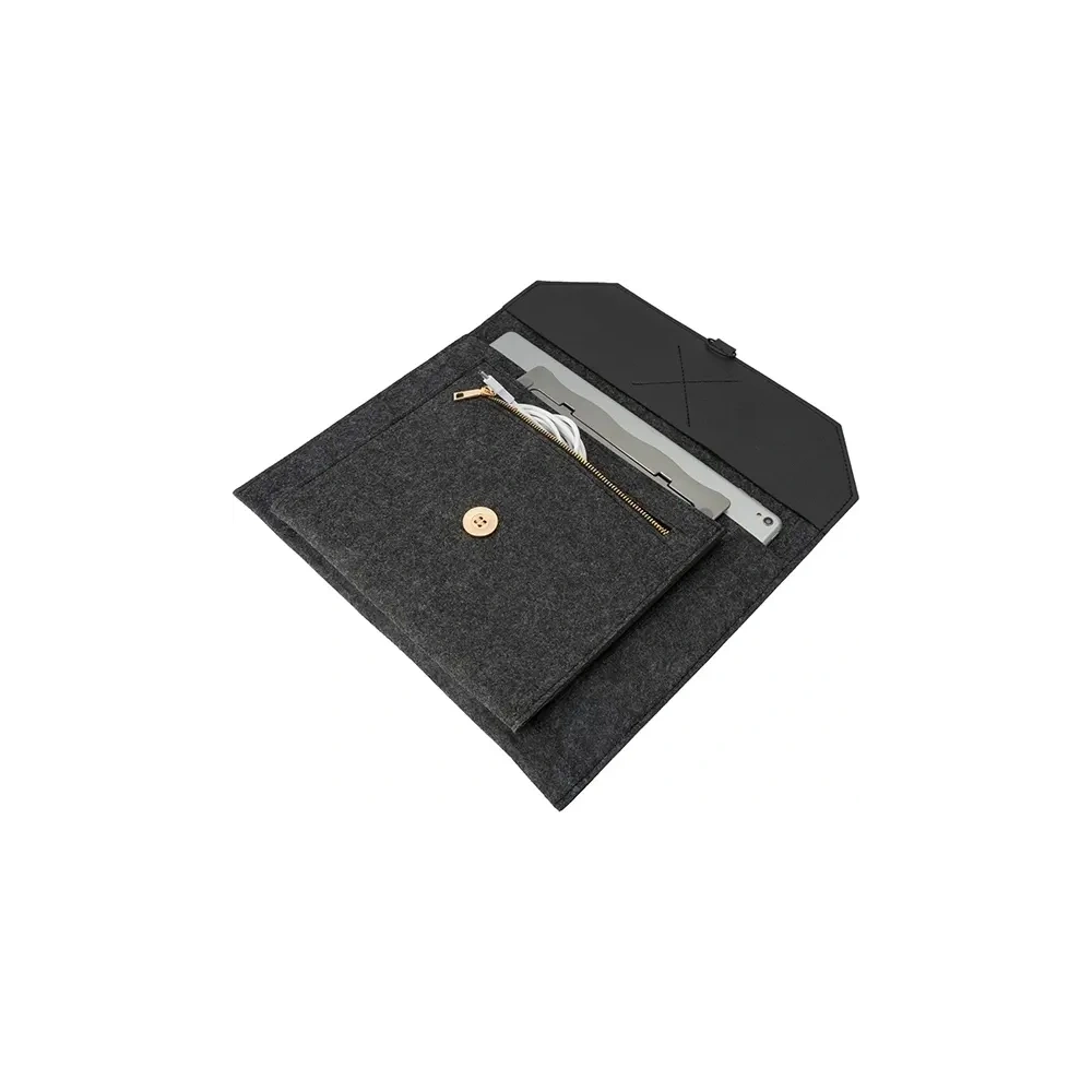 Torba z funkcją podstawki pod laptopa / tablet 4smarts FoldStand ErgoFix 13" grey/gun