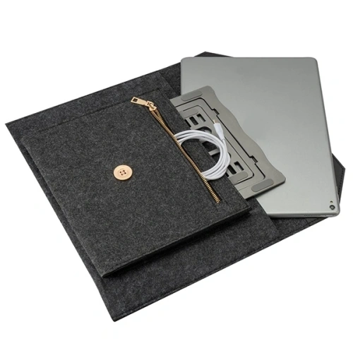 Kup 4smarts Tasche mit Laptop-/Tablet-Ständerfunktion FoldStand ErgoFix 13' grau/grau - 4SMR54 - {ean13} - Sklep Home Screen