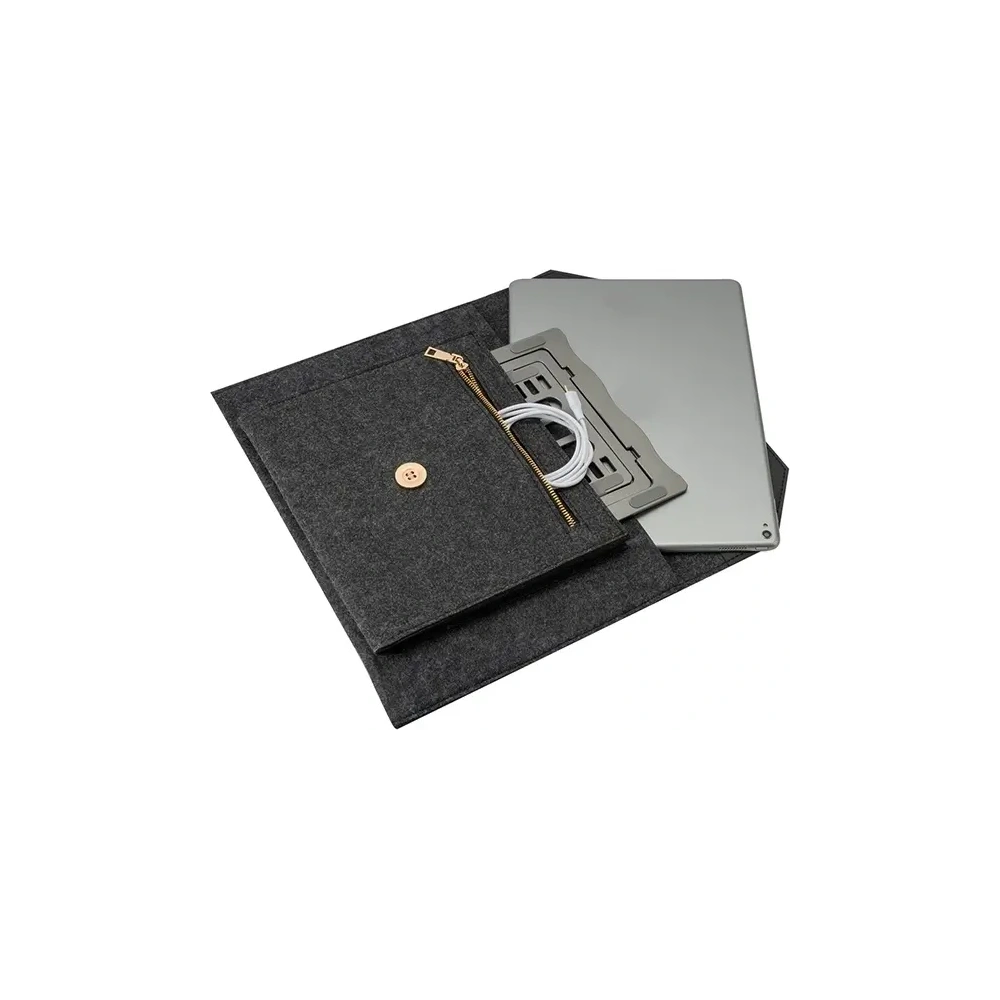 Torba z funkcją podstawki pod laptopa / tablet 4smarts FoldStand ErgoFix 13" grey/gun