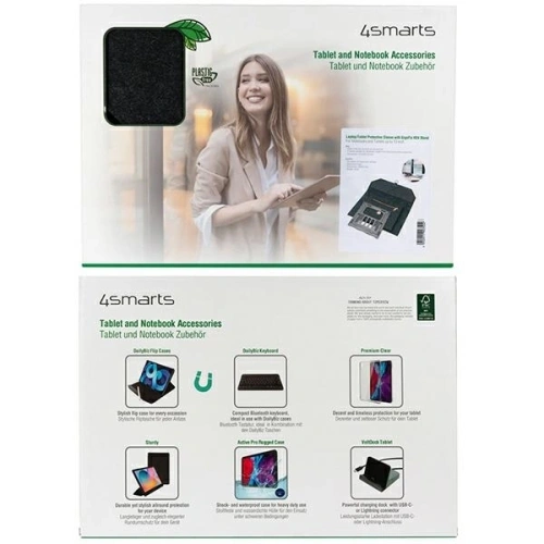 Kup 4smarts Tasche mit Laptop-/Tablet-Ständerfunktion FoldStand ErgoFix 13' grau/grau - 4SMR54 - {ean13} - Sklep Home Screen