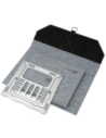 Taška s funkcí stojánku pro laptop / tablet 4smarts FoldStand ErgoFix 13" šedá/stříbrná