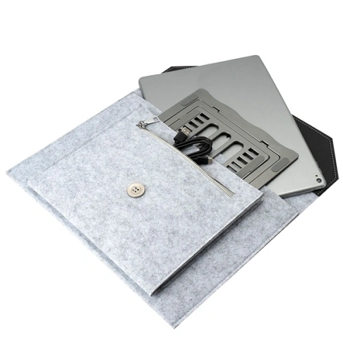 Kup Taška s funkcí stojánku pro laptop / tablet 4smarts FoldStand ErgoFix 13" šedá/stříbrná - 4SMR55 - {ean13} - Sklep Home Screen