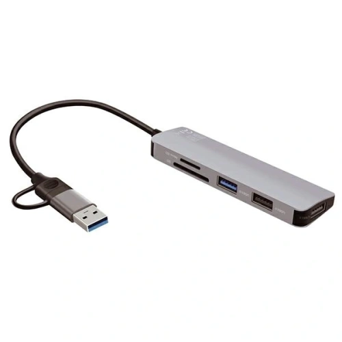 Kup 4smarts Multiport Space Grey Univerzális HUB - 4SMR56 - {ean13} - Sklep Home Screen