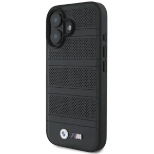Kup Etui BMW BMHMP16S23PUSPK Apple iPhone 16 hardcase M Perforated And Stitched Line MagSafe černý/black - BMW706 - {ean13} - Sklep Home Screen