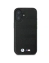 Kup Etui BMW BMHMP16S23PUSPK Apple iPhone 16 hardcase M Perforated And Stitched Line MagSafe czarny/black - BMW706 - {ean13} - Sklep Home Screen