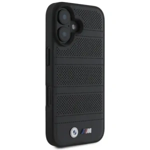 Kup Etui BMW BMHMP16S23PUSPK Apple iPhone 16 hardcase M Perforated And Stitched Line MagSafe černý/black - BMW706 - {ean13} - Sklep Home Screen