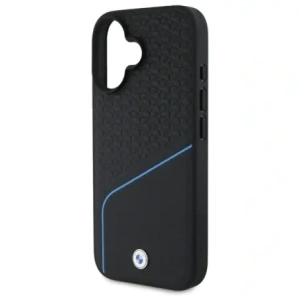 Kup Etui BMW BMHMP16S23RDCLK Apple iPhone 16 hardcase Sign Leather Textured And Line MagSafe černý/black - BMW707 - {ean13} - Sklep Home Screen