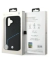 Kup BMW BMHMP16S23RDCLK Apple iPhone 16 Hartschale Sign Leder strukturiert und Linie MagSafe schwarz - BMW707 - {ean13} - Sklep Home Screen