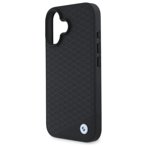 Kup Etui BMW BMHMP16S23RDDK Apple iPhone 16 hardcase Sign Leather Diamond Metal Logo MagSafe černý/black - BMW708 - {ean13} - Sklep Home Screen