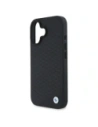 Kup BMW BMHMP16S23RDDK Apple iPhone 16 carcasă dură din piele semnată cu diamant și logo metalic MagSafe negru - BMW708 - {ean13} - Sklep Home Screen
