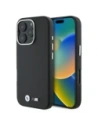 Etui BMW BMHMP16X23PMWK Apple iPhone 16 Pro Max hardcase M Smooth Full Wrapped Metal MagSafe černý/black
