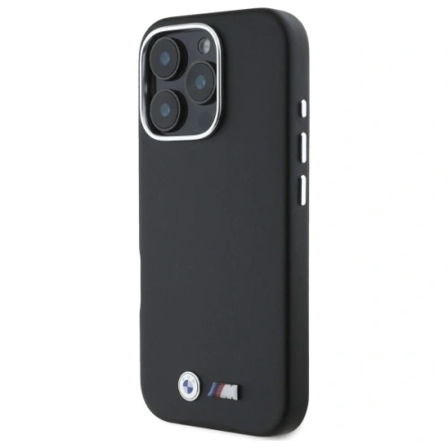 Kup BMW BMHMP16X23PMWK Apple iPhone 16 Pro Max Hardcase M Smooth Full Wrapped Metal MagSafe schwarz - BMW710 - {ean13} - Sklep Home Screen