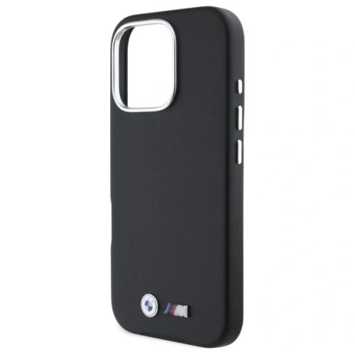 Kup BMW BMHMP16X23PMWK Apple iPhone 16 Pro Max husă dură M Smooth Full Wrapped Metal MagSafe neagră - BMW710 - {ean13} - Sklep Home Screen