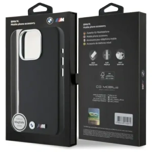 Kup BMW BMHMP16X23PMWK Apple iPhone 16 Pro Max Hardcase M Smooth Full Wrapped Metal MagSafe schwarz - BMW710 - {ean13} - Sklep Home Screen