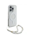 Kup Etui Guess GUHMP16XHGCRELST Apple iPhone 16 Pro Max hardcase IML Glitter With Pearl Strap MagSafe przeźroczysty/transparent - GUE4166 - {ean13} - Sklep Home Screen