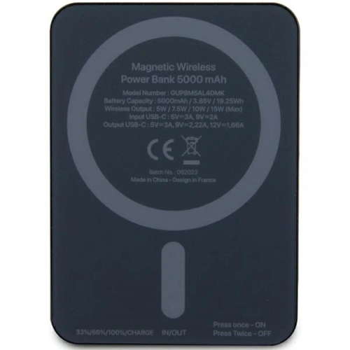 Buy Mercedes MEPB5KMESTK 15W 5000mAh MagSafe powerbank black - MRS296 - {ean13} - Home Screen Store Europe