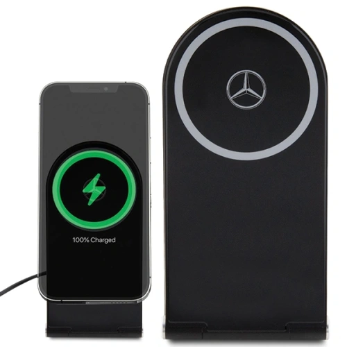 Kup Mercedes MEMFBGSLK încărcător wireless pliabil 2 în 1 15W Star MagSafe negru - MRS297 - {ean13} - Sklep Home Screen